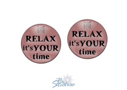 Relax It's Your Time - Earrings - BluSparkle
