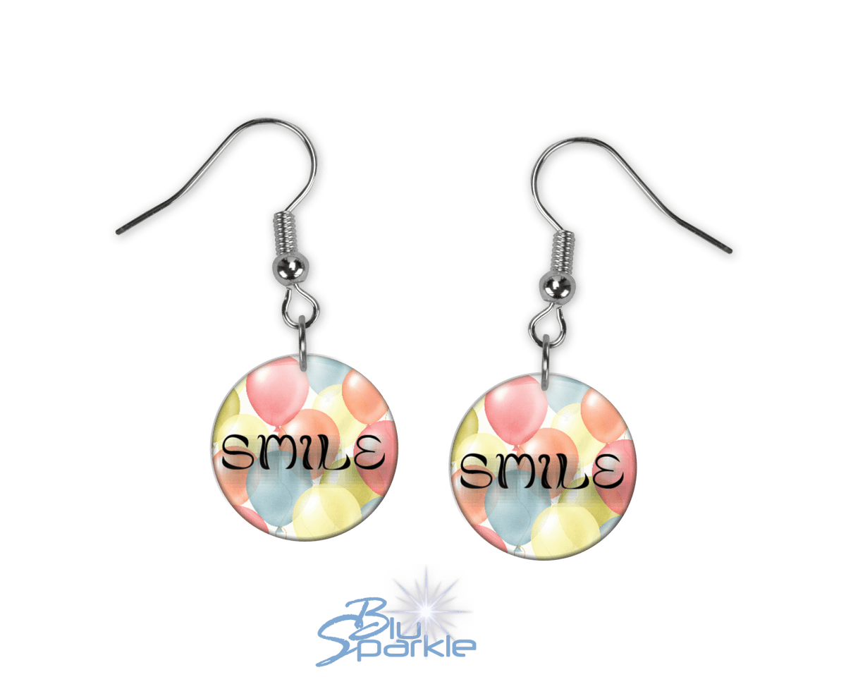 Smile - Earrings - BluSparkle