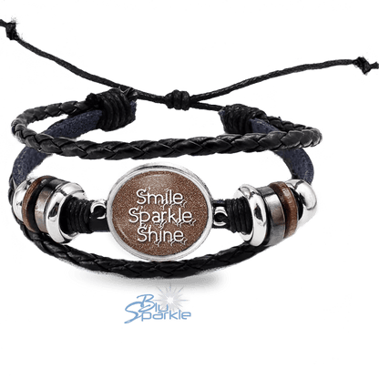 Smile Sparkle Shine - Bracelets - BluSparkle