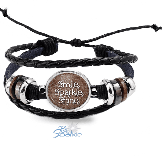 Smile Sparkle Shine - Bracelets - BluSparkle