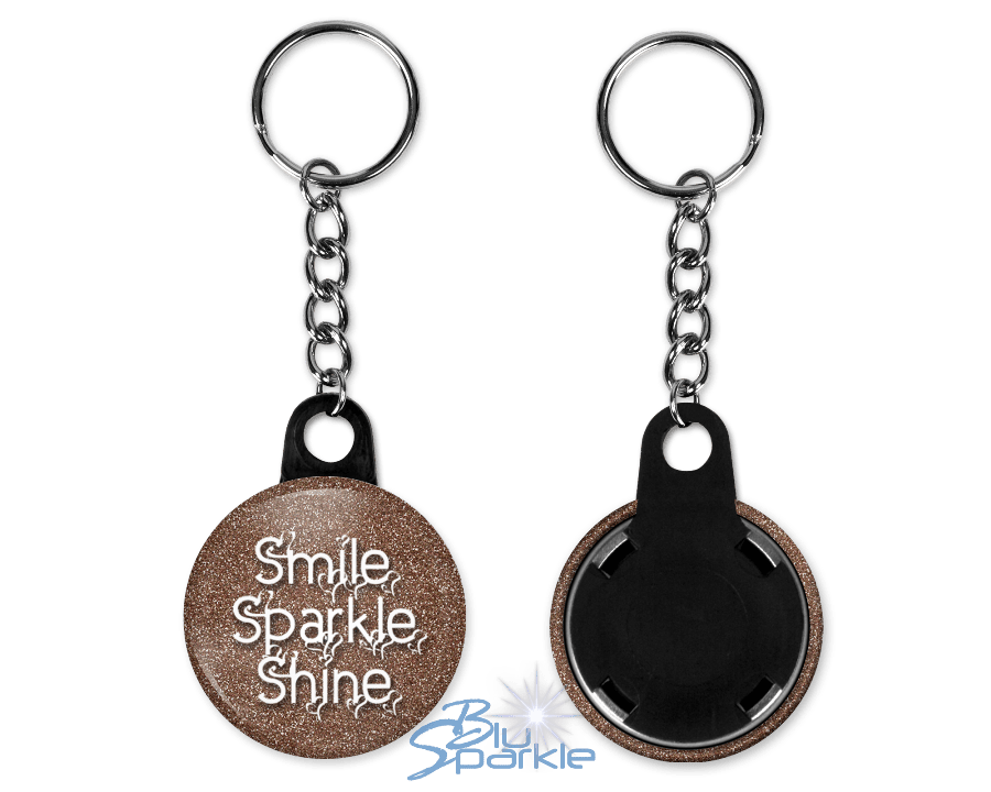 Smile Sparkle Shine - Key Chains - BluSparkle