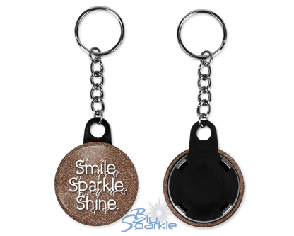 Smile Sparkle Shine - Key Chains - BluSparkle