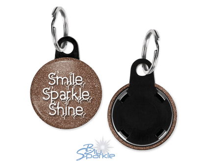 Smile Sparkle Shine - Key Chains - BluSparkle