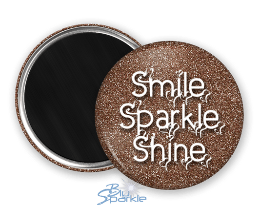 Smile Sparkle Shine - Magnets - BluSparkle