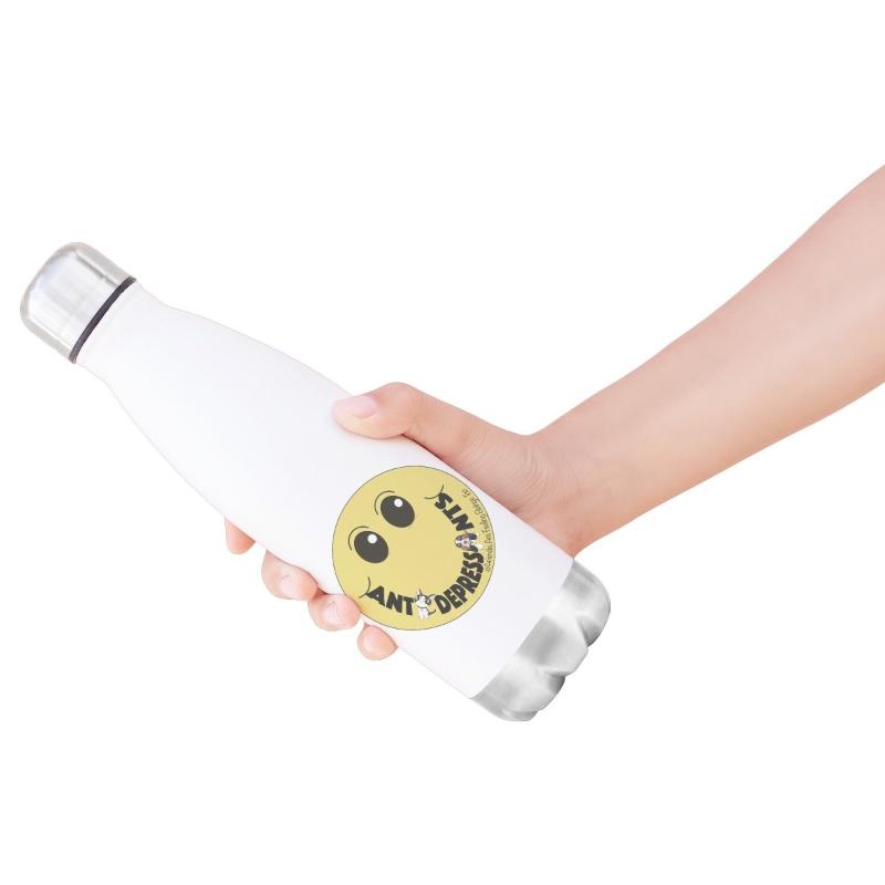 Smiley Face 20oz Insulated Water Bottle - BluSparkle