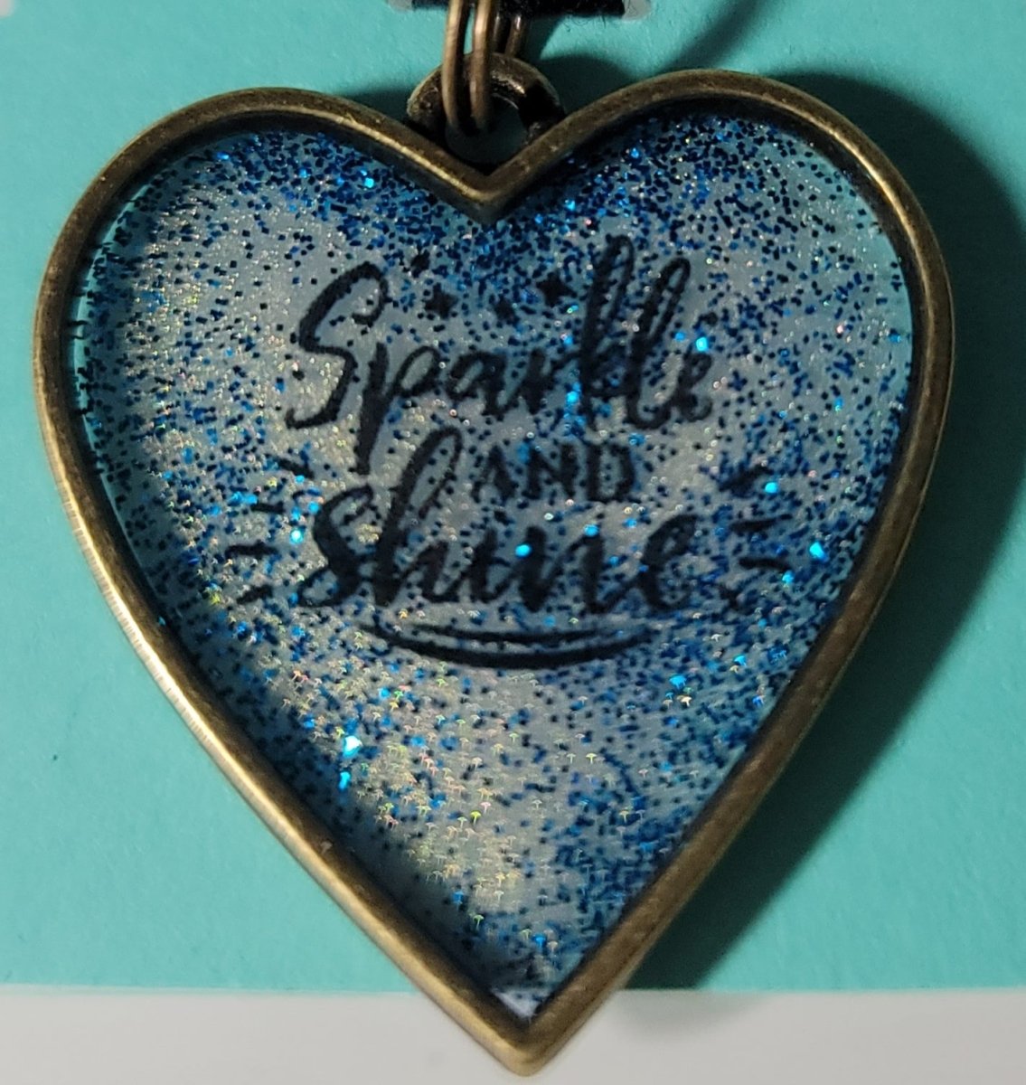 Sparkle and Shine Pendant Charm - BluSparkle