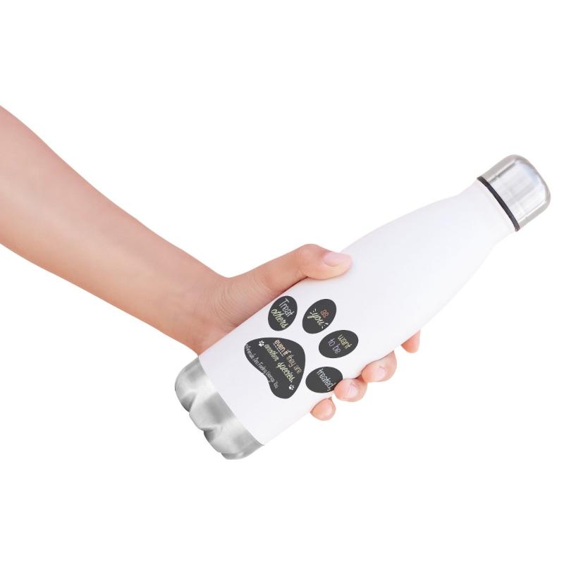 Special Paw Print 20oz Insulated Water Bottle - BluSparkle