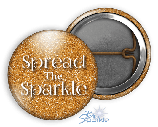 Spread the Sparkle - Pinback Buttons - BluSparkle