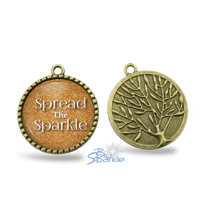 Spread The Sparkle - Round Pendants - BluSparkle