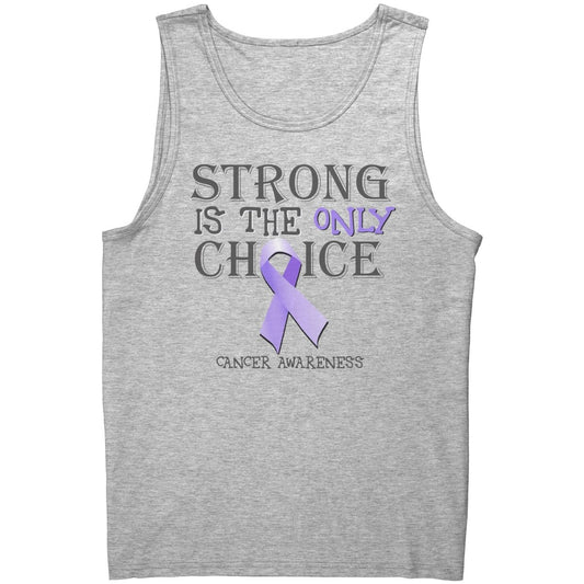 Strong is the Only Choice - Cancer Awareness T-Shirt, Hoodie, Tank - BluSparkle