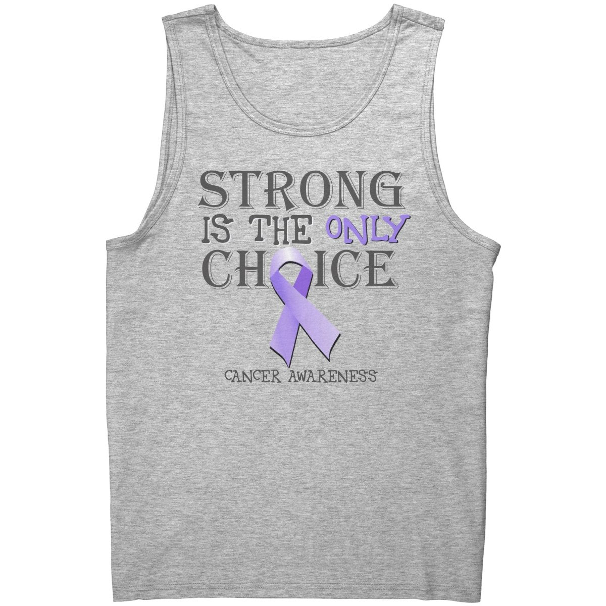 Strong is the Only Choice - Cancer Awareness T-Shirt, Hoodie, Tank |x| - BluSparkle