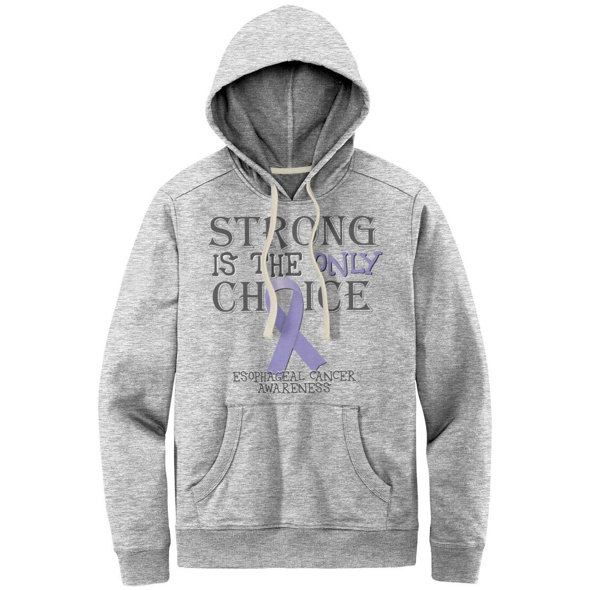 Strong is the Only Choice - Esophageal Cancer Awareness T-Shirt, Hoodie, Tank - BluSparkle