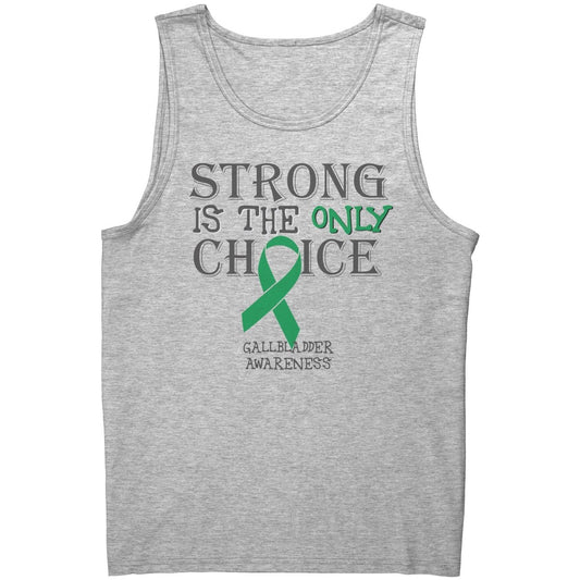 Strong is the Only Choice - Gallbladder Cancer Awareness T-Shirt, Hoodie, Tank - BluSparkle