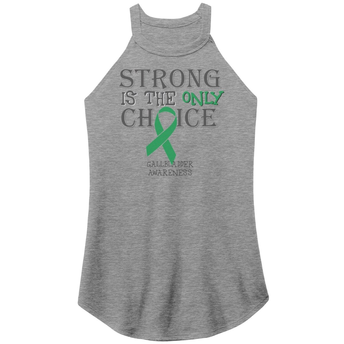 Strong is the Only Choice - Gallbladder Cancer Awareness T-Shirt, Hoodie, Tank |x| - BluSparkle