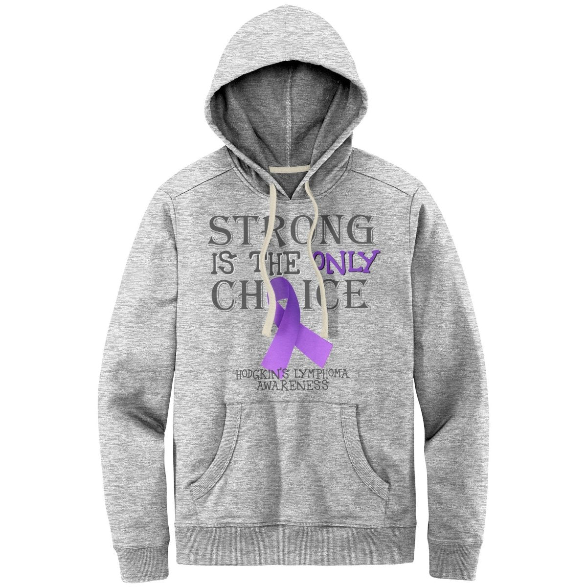 Strong is the Only Choice - Hodgkin's Lymphoma Awareness T-Shirt, Hoodie, Tank |x| - BluSparkle