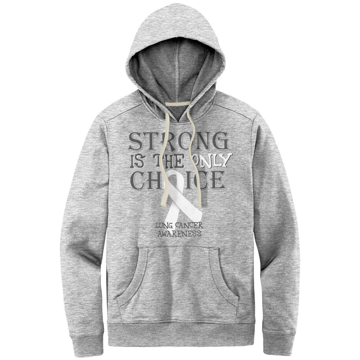 Strong is the Only Choice - Lung Cancer T-Shirt, Hoodie, Tank |x| - BluSparkle