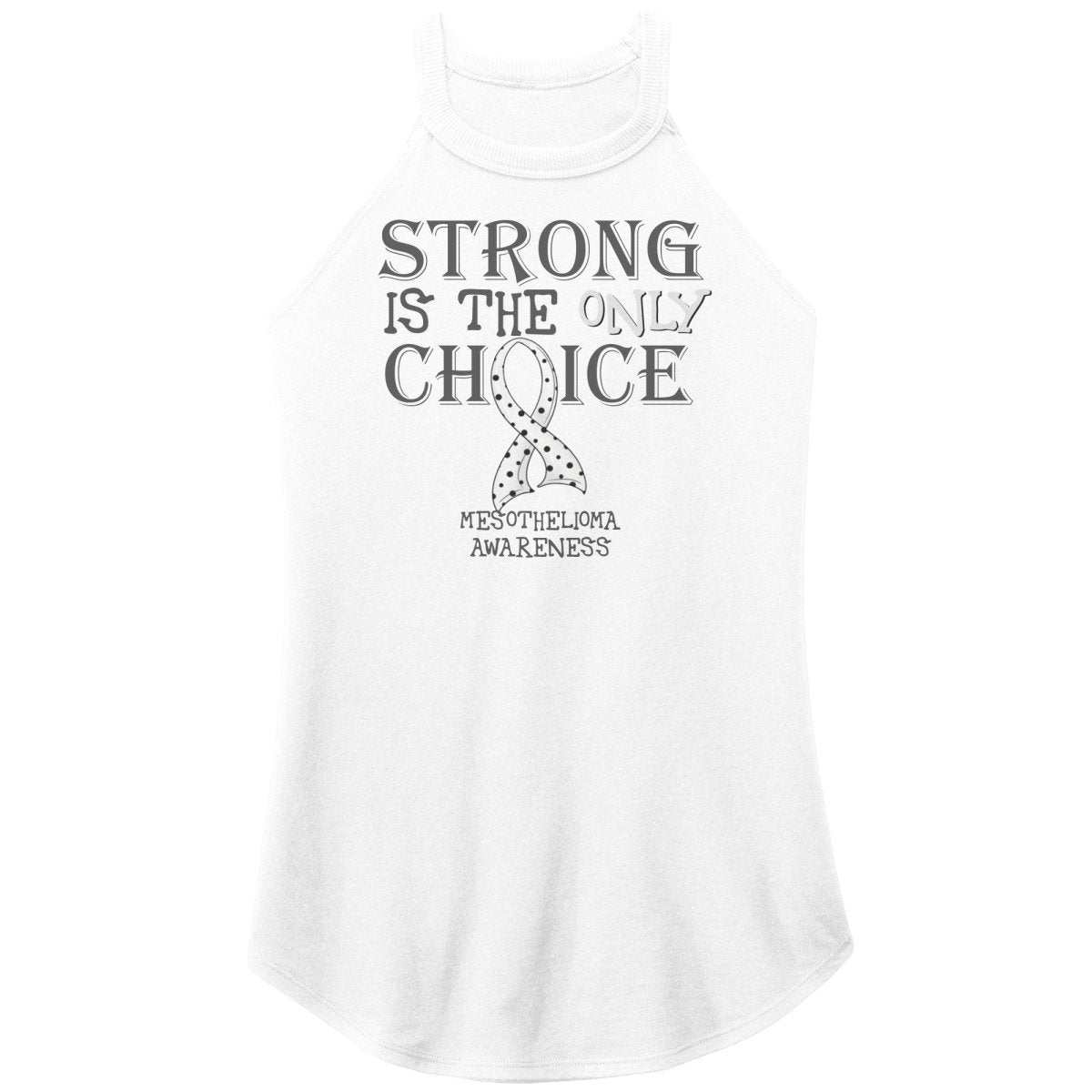 Strong is the Only Choice - Mesothelioma Awareness T-Shirt, Hoodie, Tank - BluSparkle