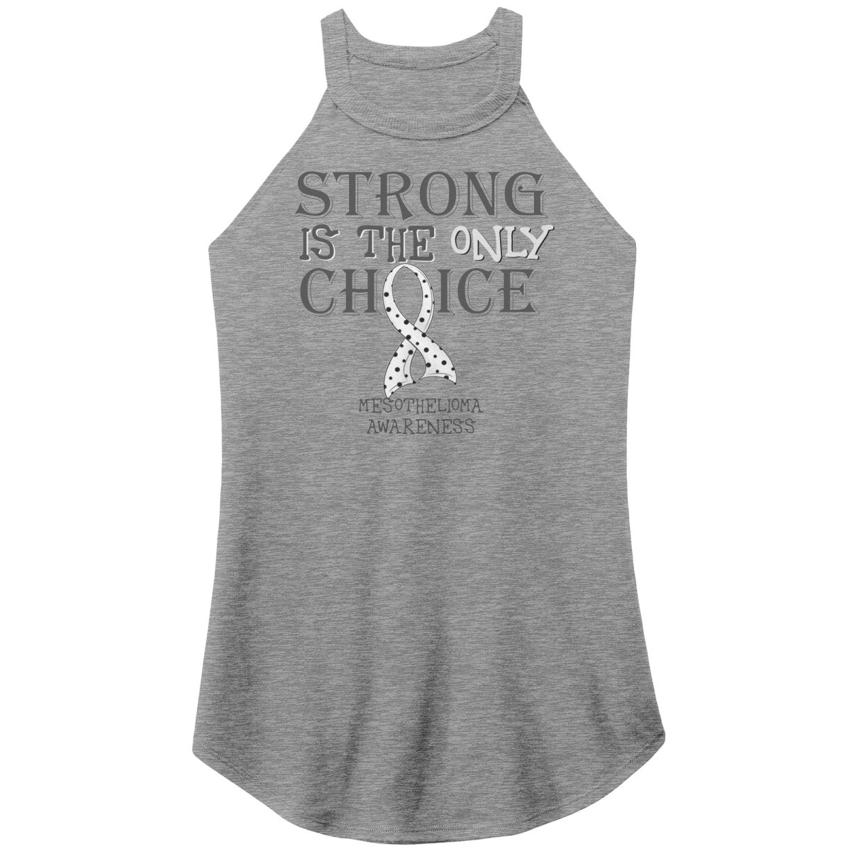 Strong is the Only Choice - Mesothelioma Awareness T-Shirt, Hoodie, Tank - BluSparkle