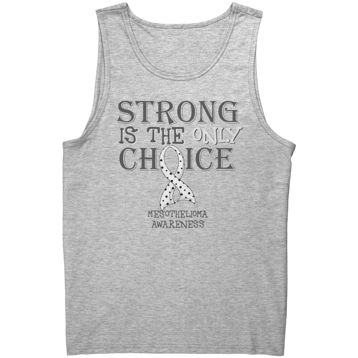 Strong is the Only Choice - Mesothelioma Awareness T-Shirt, Hoodie, Tank - BluSparkle