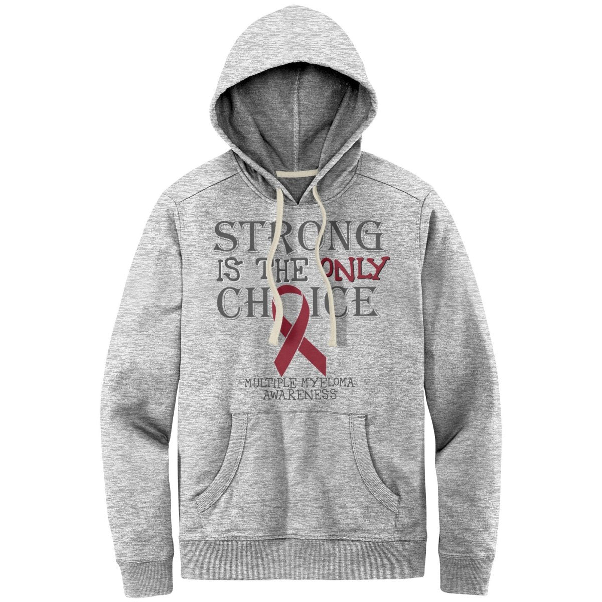 Strong is the Only Choice - Multiple Myeloma Awareness T-Shirt, Hoodie, Tank - BluSparkle