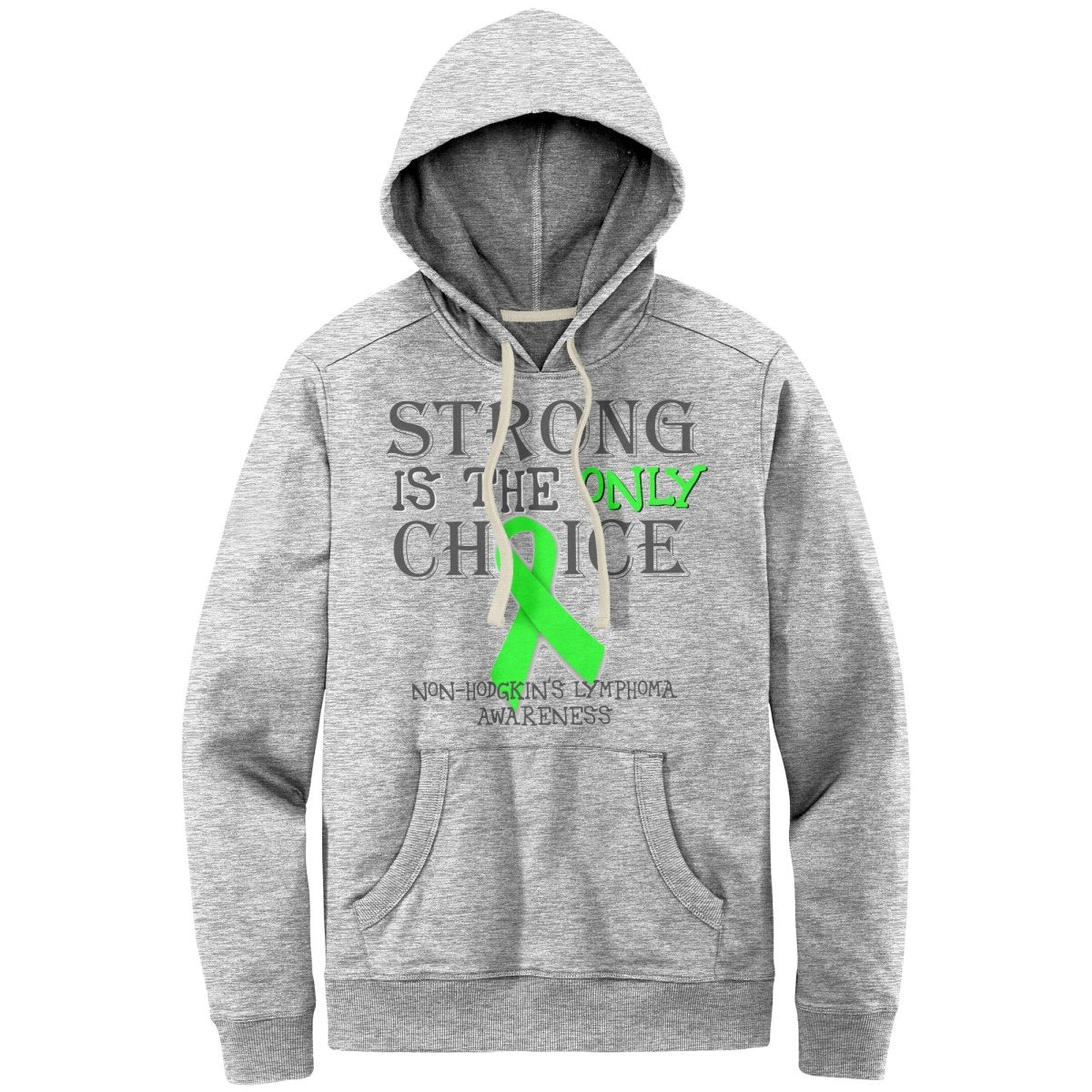 Strong is the Only Choice - Non - Hodgkin's Lymphoma Awareness T-Shirt, Hoodie, Tank - BluSparkle