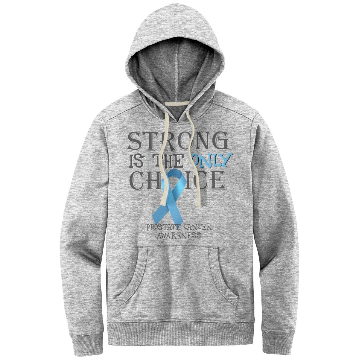 Strong is the Only Choice - Prostate Cancer Awareness T-Shirt, Hoodie, Tank - BluSparkle