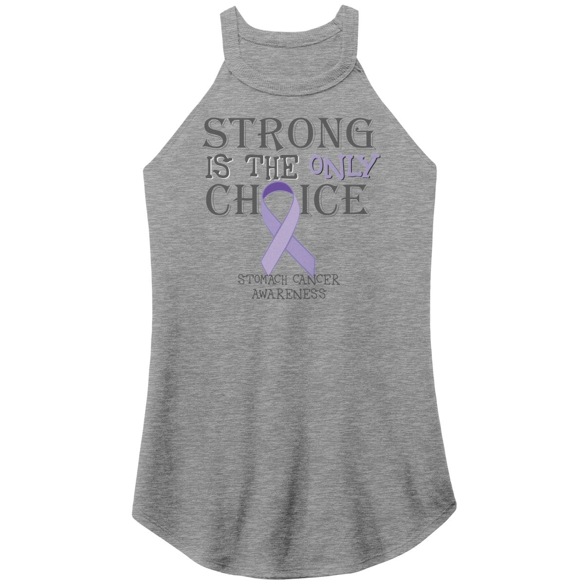 Strong is the Only Choice - Stomach Cancer Awareness T-Shirt, Hoodie, Tank - BluSparkle