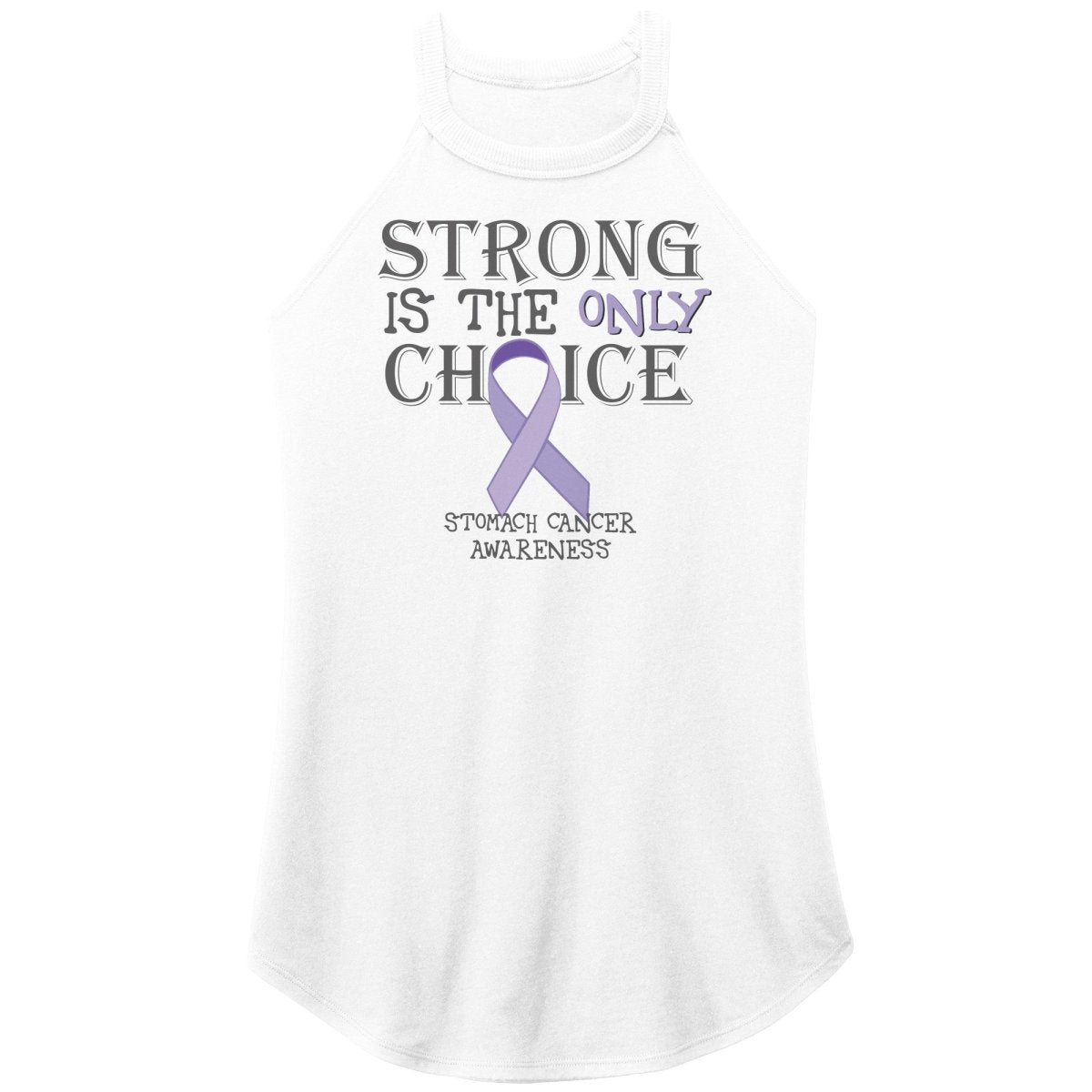 Strong is the Only Choice - Stomach Cancer Awareness T-Shirt, Hoodie, Tank |x| - BluSparkle