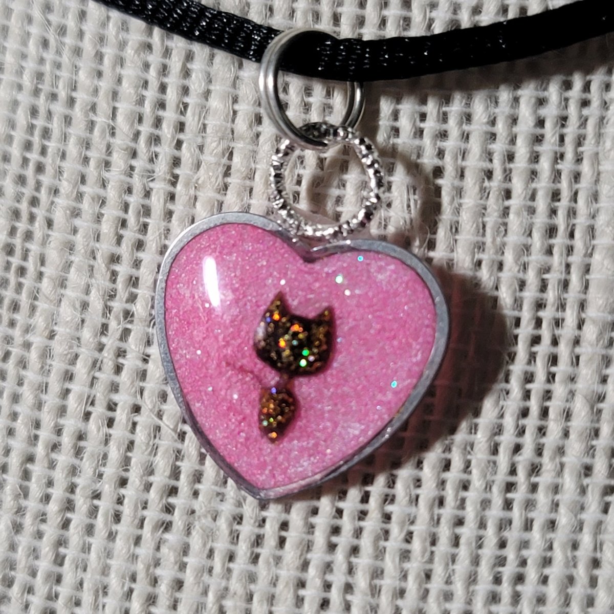 Sweet Little Kitty Pendant Charm - BluSparkle