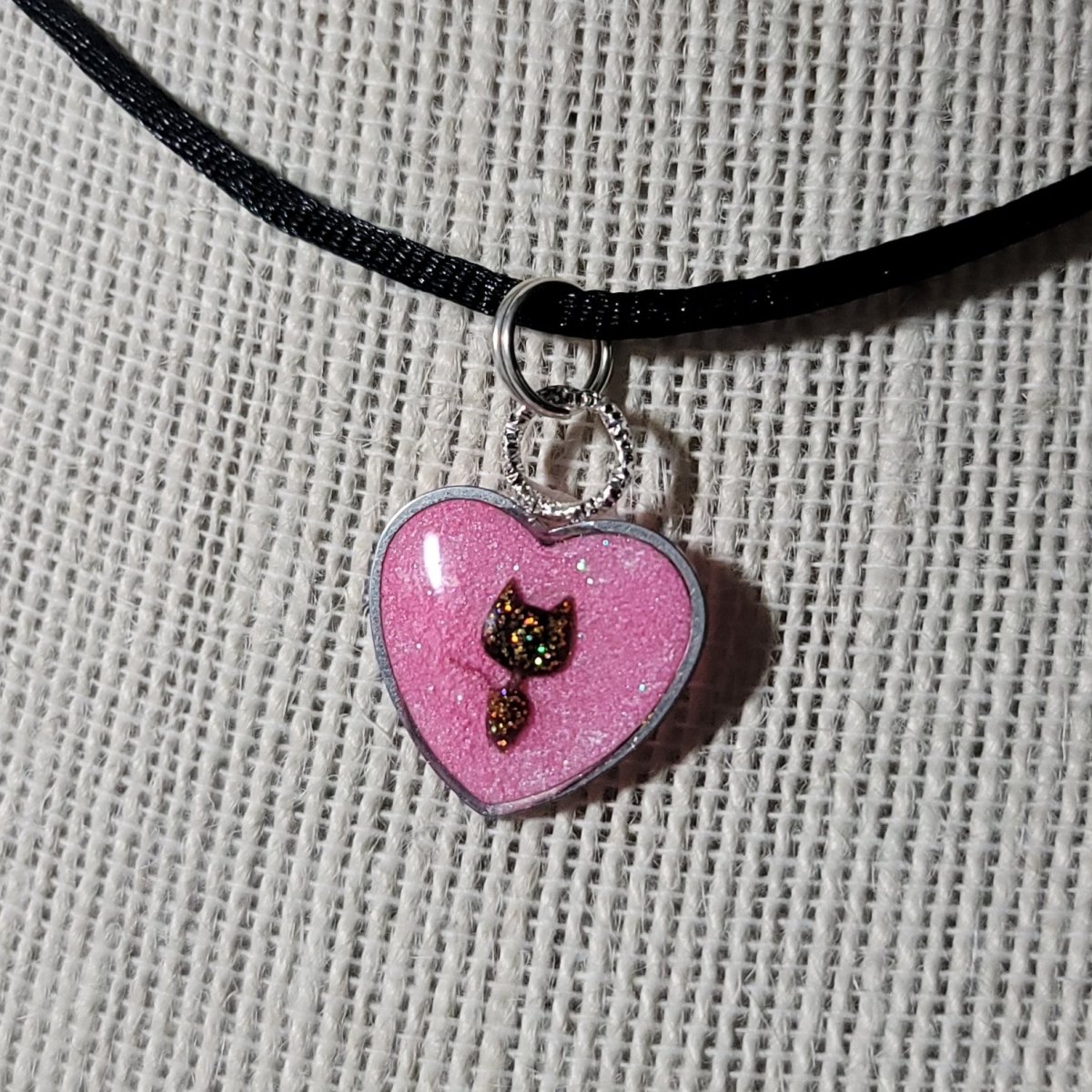 Sweet Little Kitty Pendant Charm - BluSparkle