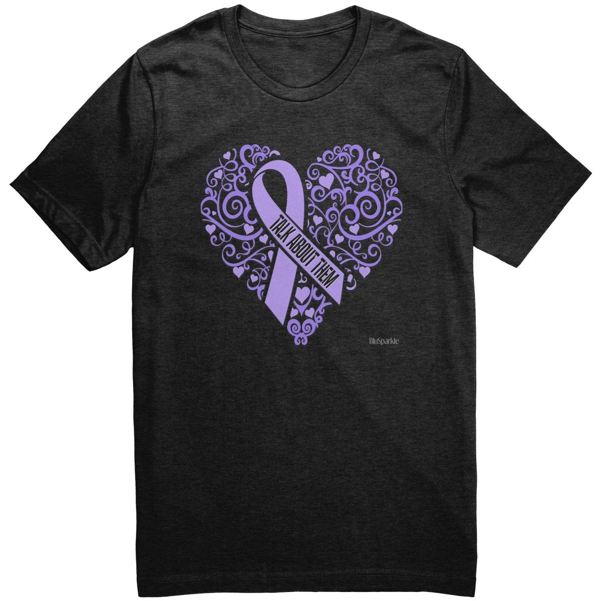 Talk About Them: Cancer Awareness T-Shirt - BluSparkle