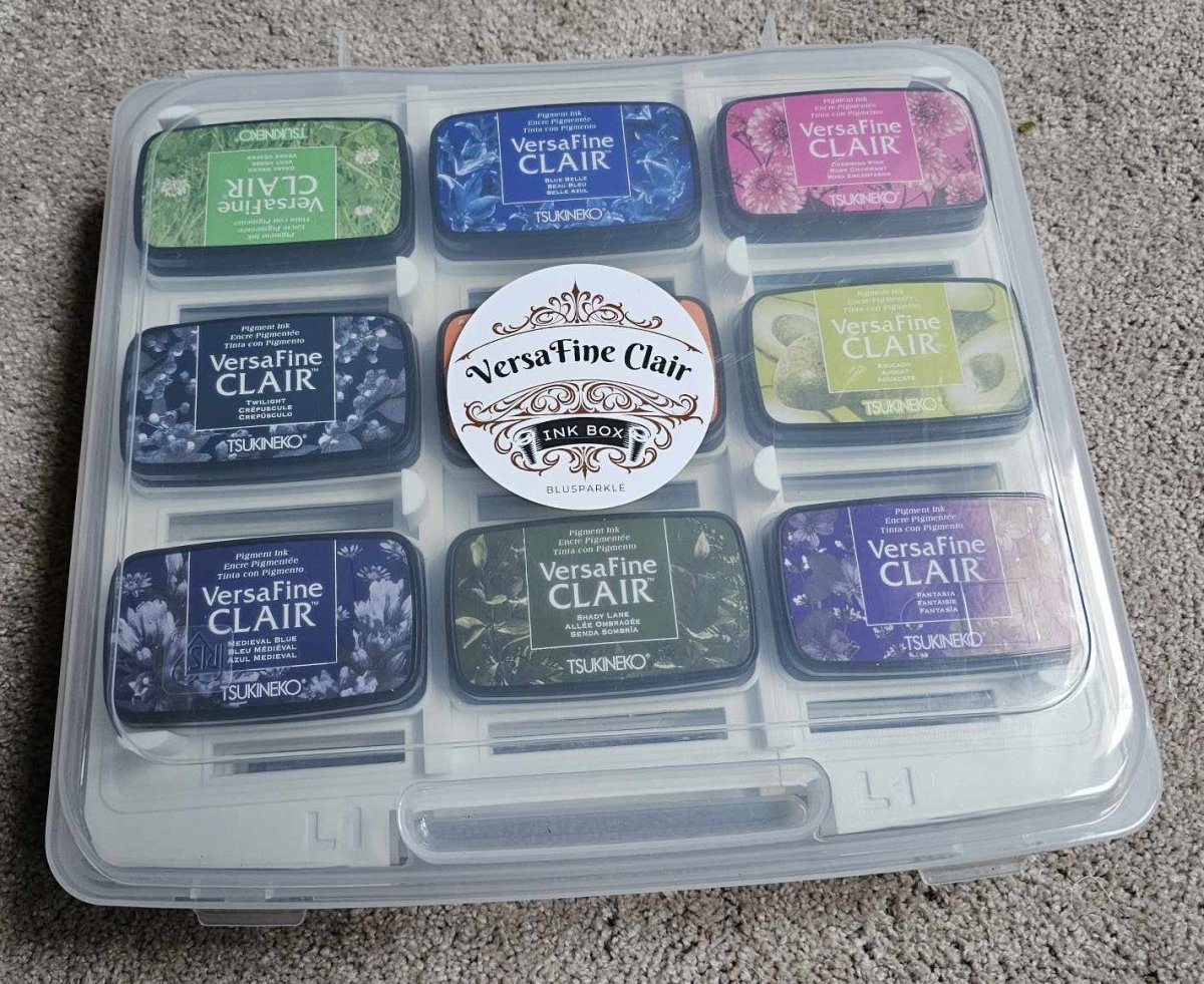 VersaFine Clair Inks Box - BluSparkle