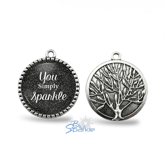 You Simply Sparkle - Round Pendants - BluSparkle