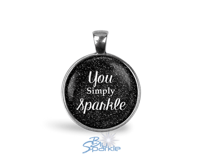 You Simply Sparkle - Round Pendants - BluSparkle