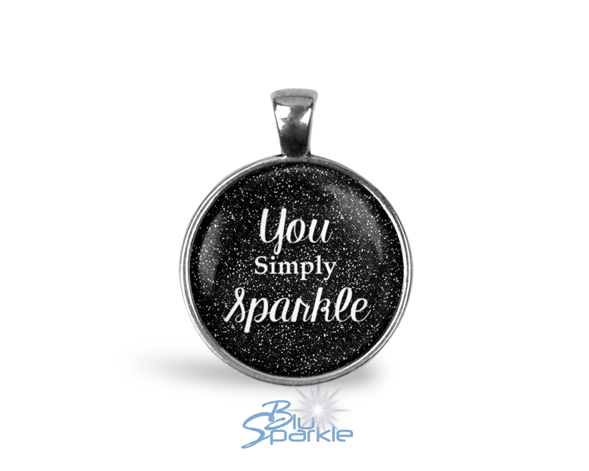 You Simply Sparkle - Round Pendants - BluSparkle