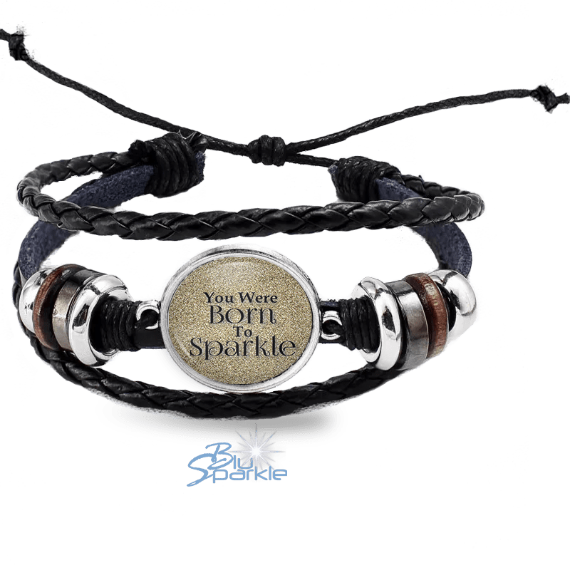 You Were Born To Sparkle - Bracelets - BluSparkle